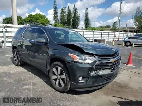 2018 Chevrolet Traverse LT с VIN 1GNERHKWXJJ169067, выставлен на аукционе Copart как лот 69813785 с пробегом 174 248 миль миль и Списание • Salvage title. История ставок и продаж доступна на DreamBid. Изображение 14.