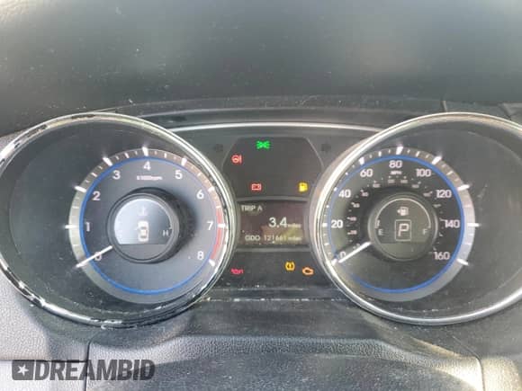 2014 Hyundai Sonata GLS z VIN 5NPEB4AC9EH824279, wystawiony jako Copart lot #87130315 z przebiegiem 121 661 mil mil oraz Czysty tytuł • Clean title. Historia ofert i sprzedaży dostępna na DreamBid. Obrazek 9.