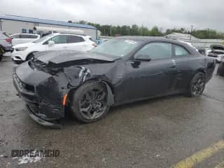 2025 Dodge Charger R/T with VIN 2C3CDBCK8SR544043, listed as a Copart auction lot 57091105 with 438 mi miles and Salvage title. Bid and sale history available at DreamBid. Image 1.