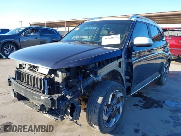 2023 Hyundai Venue Limited with VIN KMHRC8A31PU268141, listed as a IAAI auction lot 41760631 with 40,746 mi miles and . Bid and sale history available at DreamBid. Image 6.