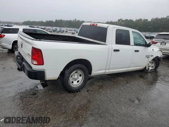 2019 Ram 1500 Tradesman with VIN 1C6RR7STXKS537406, listed as a Copart auction lot 83691314 with 129,822 mi miles and Salvage title. Bid and sale history available at DreamBid. Image 3.