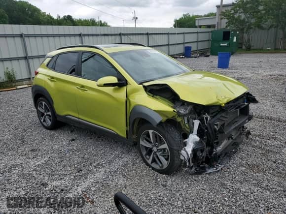 2020 Hyundai Kona Ultimate с VIN KM8K53A50LU526272, выставлен на аукционе Copart как лот 55769845 с пробегом 51 020 миль миль и Списание • Salvage title. История ставок и продаж доступна на DreamBid. Изображение 4.