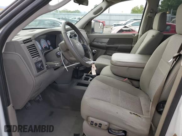 2007 Dodge 2500 SLT with VIN 3D7KR28CX7G745844, listed as a Copart auction lot 72267774 with 259,520 mi miles and Salvage title. Bid and sale history available at DreamBid. Image 7.