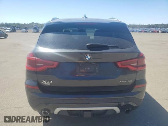 2018 BMW X3 xDrive30i with VIN 5UXTR9C57JLD72600, listed as a Copart auction lot 53534335 with 45,997 mi miles and Non repairable. Bid and sale history available at DreamBid. Image 6.