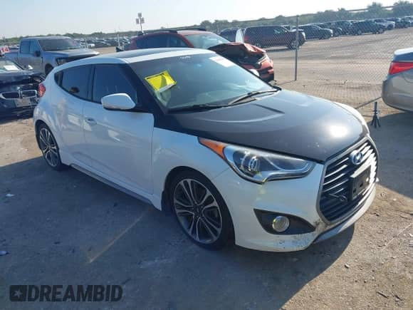 2016 Hyundai Veloster Turbo с VIN KMHTC6AE8GU266527, выставлен на аукционе IAAI как лот 43046164 с пробегом 134 658 миль миль и . История ставок и продаж доступна на DreamBid. Изображение 1.