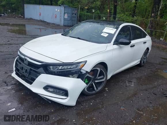 2018 Honda Accord EX-L with VIN 1HGCV2F52JA006814, listed as a IAAI auction lot 41992003 with 90,159 mi miles and . Bid and sale history available at DreamBid. Image 2.