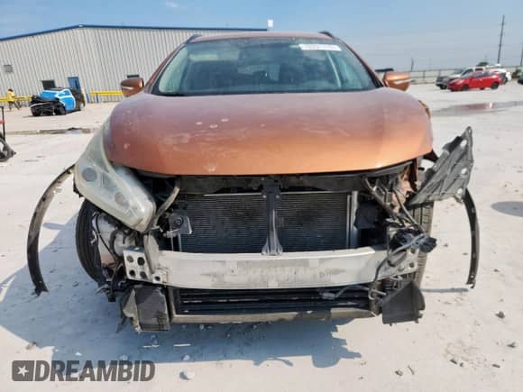 2015 Nissan Murano SV с VIN 5N1AZ2MG5FN235224, выставлен на аукционе Copart как лот 70231115 с пробегом 154 684 миль миль и Списание • Salvage title. История ставок и продаж доступна на DreamBid. Изображение 5.