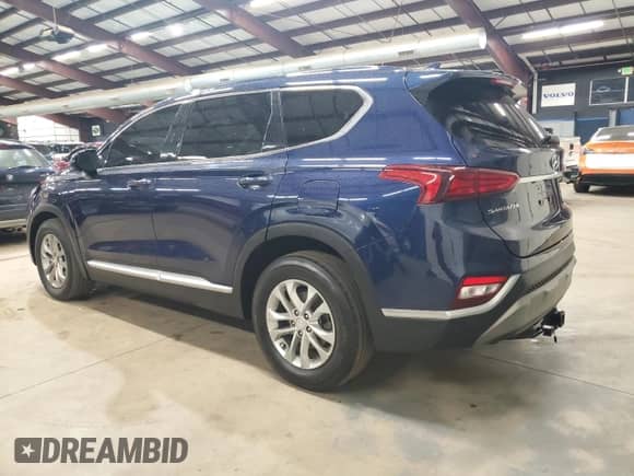 2019 Hyundai Santa Fe SEL with VIN 5NMS3CAD5KH009735, listed as a Copart auction lot 90856315 with 108,618 mi miles and Clean title. Bid and sale history available at DreamBid. Image 2.
