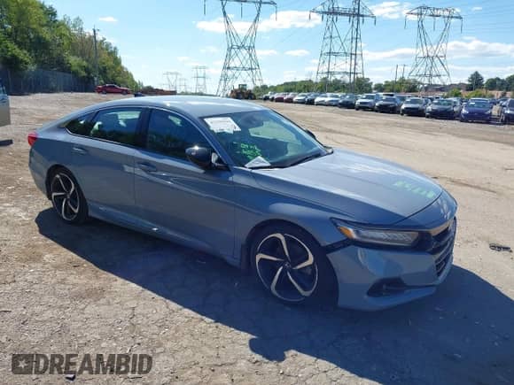 2022 Honda Accord Sport с VIN 1HGCV1F32NA092320, выставлен на аукционе IAAI как лот 43159694 с пробегом 39 948 миль миль и . История ставок и продаж доступна на DreamBid. Изображение 19.