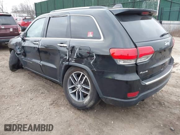 2017 Jeep Grand Cherokee Limited z VIN 1C4RJFBT8HC632124, wystawiony jako IAAI lot #41767631 z przebiegiem 54 579 mil mil oraz . Historia ofert i sprzedaży dostępna na DreamBid. Obrazek 3.