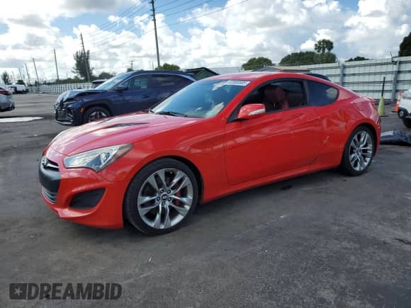 2013 Hyundai Genesis Coupe Premium с VIN KMHHT6KD2DU104903, выставлен на аукционе Copart как лот 82568585 с пробегом 86 821 миль миль и Списание • Salvage title. История ставок и продаж доступна на DreamBid. Изображение 1.