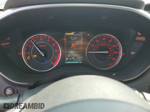 2020 Subaru Impreza Special Sports with VIN 4S3GTAM65L3731133, listed as a Copart auction lot 60515585 with 41,012 mi miles and Salvage title. Bid and sale history available at DreamBid. Image 9.