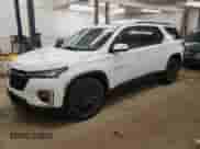 2024 Chevrolet Traverse with VIN 1GNETYKW3RJ133301, listed as a Copart auction lot 83842444 with 14,963 mi miles and Salvage title. Bid and sale history available at DreamBid. Image 1.