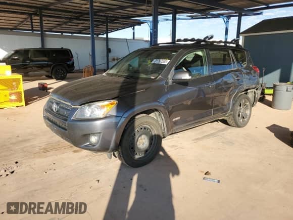 2010 Toyota RAV4 Sport with VIN JTMRF4DV3A5030651, listed as a Copart auction lot 81797365 with 200,582 mi miles and Salvage title. Bid and sale history available at DreamBid. Image 1.