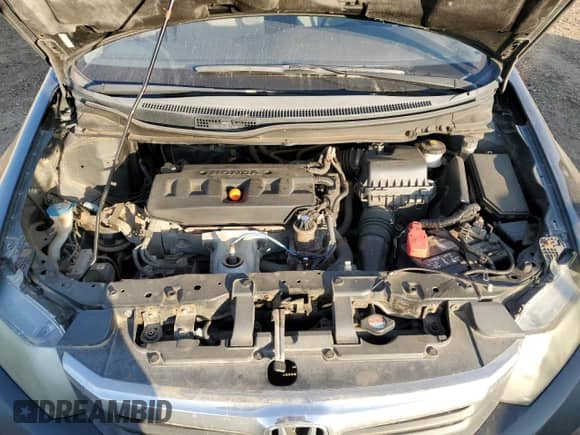 2012 Honda Civic with VIN 2HGFB2E28CH033291, listed as a Copart auction lot 81520085 with 162,842 mi miles and Clean title. Bid and sale history available at DreamBid. Image 11.