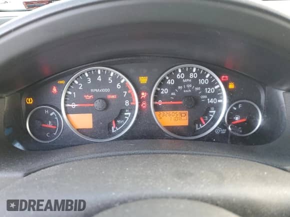 2006 Nissan Pathfinder LE z VIN 5N1AR18W06C610895, wystawiony jako Copart lot #90919905 z przebiegiem 232 605 mil mil oraz Czysty tytuł • Clean title. Historia ofert i sprzedaży dostępna na DreamBid. Obrazek 9.