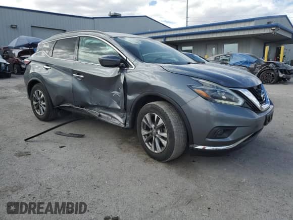 2018 Nissan Murano SV с VIN 5N1AZ2MG7JN140141, выставлен на аукционе Copart как лот 82391625 с пробегом 119 730 миль миль и Списание • Salvage title. История ставок и продаж доступна на DreamBid. Изображение 4.