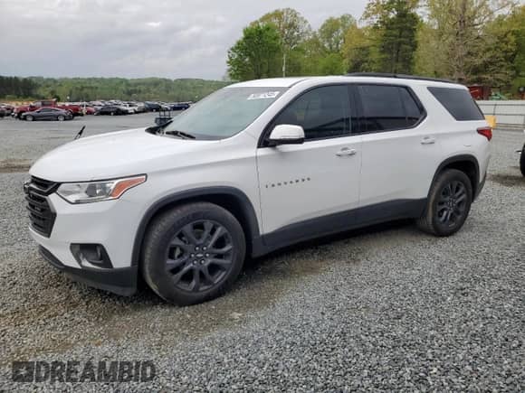 2019 Chevrolet Traverse RS с VIN 1GNEVJKW3KJ129000, выставлен на аукционе Copart как лот 50971245 с пробегом 137 762 миль миль и Списание • Salvage title. История ставок и продаж доступна на DreamBid. Изображение 1.
