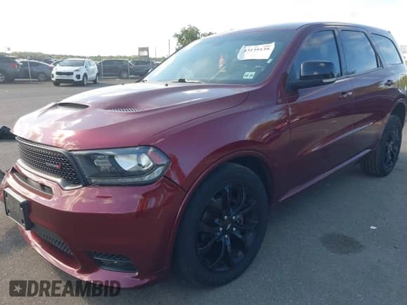 2020 Dodge Durango GT Plus with VIN 1C4RDJDG1LC142594, listed as a IAAI auction lot 43139139 with 93,216 mi miles and . Bid and sale history available at DreamBid. Image 2.