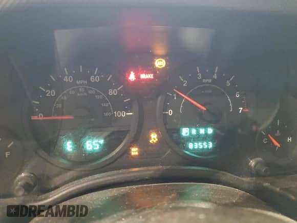 2009 Jeep Wrangler X с VIN 1J4FA24169L708281, выставлен на аукционе Copart как лот 85533845 с пробегом 83 553 миль миль и Списание • Salvage title. История ставок и продаж доступна на DreamBid. Изображение 9.