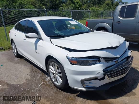 2017 Chevrolet Malibu LT with VIN 1G1ZE5ST1HF187098, listed as a IAAI auction lot 43169427 with 131,160 mi miles and . Bid and sale history available at DreamBid. Image 1.