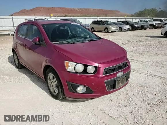 2014 Chevrolet Sonic LT with VIN 1G1JC6SHXE4132404, listed as a Copart auction lot 65522515 with 86,388 mi miles and Salvage title. Bid and sale history available at DreamBid. Image 15.