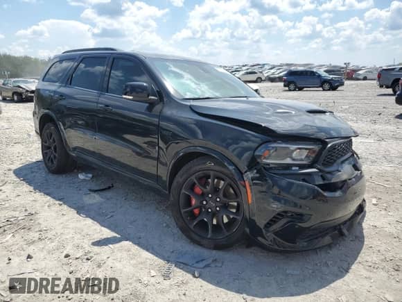 2024 Dodge Durango SRT 392 Plus with VIN 1C4SDJGJ2RC139026, listed as a Copart auction lot 68961275 with 10,579 mi miles and Salvage title. Bid and sale history available at DreamBid. Image 4.
