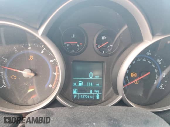 2012 Chevrolet Cruze ECO with VIN 1G1PJ5SC3C7321826, listed as a Copart auction lot 80884865 with 153,724 mi miles and Non repairable. Bid and sale history available at DreamBid. Image 9.