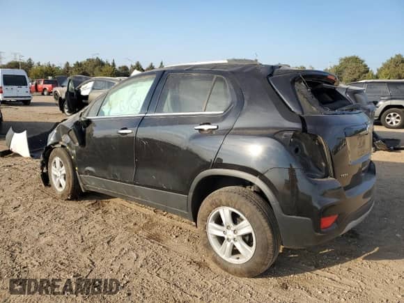 2020 Chevrolet Trax LT with VIN KL7CJLSB1LB041141, listed as a Copart auction lot 83760905 with Not provided miles and Salvage title. Bid and sale history available at DreamBid. Image 2.