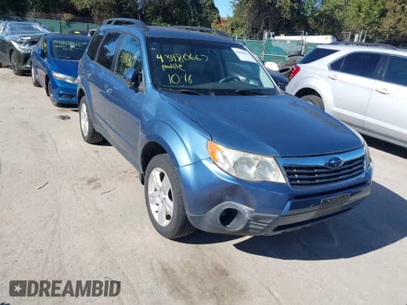 2010 Subaru Forester X Premium with VIN JF2SH6CC8AG763825, listed as a IAAI auction lot 43480667 with 83,891 mi miles and . Bid and sale history available at DreamBid. Image 6.