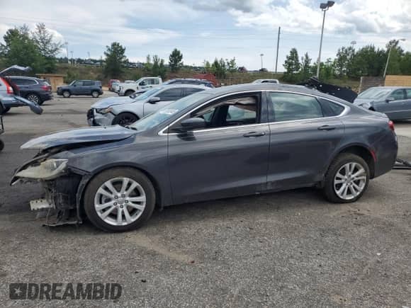 2016 Chrysler 200 Touring with VIN 1C3CCCFB7GN195823, listed as a Copart auction lot 59513445 with 79,019 mi miles and Salvage title. Bid and sale history available at DreamBid. Image 1.