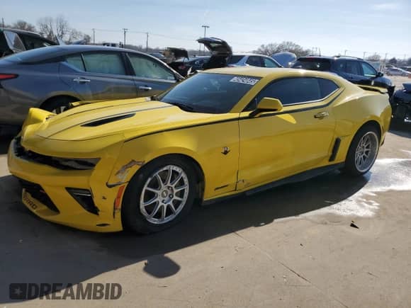 2017 Chevrolet Camaro 1SS z VIN 1G1FF1R73H0160330, wystawiony jako Copart lot #45424845 z przebiegiem 23 255 mil mil oraz Czysty tytuł • Clean title. Historia ofert i sprzedaży dostępna na DreamBid. Obrazek 1.