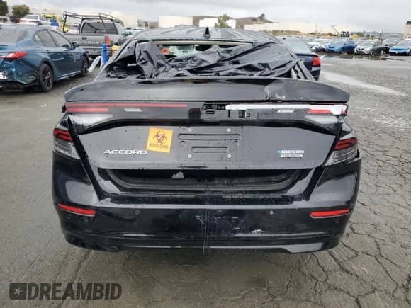 2023 Honda Accord Touring с VIN 1HGCY2F86PA028051, выставлен на аукционе Copart как лот 86833055 с пробегом 31 720 миль миль и Списание • Salvage title. История ставок и продаж доступна на DreamBid. Изображение 6.