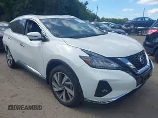 2020 Nissan Murano SL with VIN 5N1AZ2CS9LN148654, listed as a IAAI auction lot 43123109 with 62,469 mi miles and . Bid and sale history available at DreamBid. Image 1.