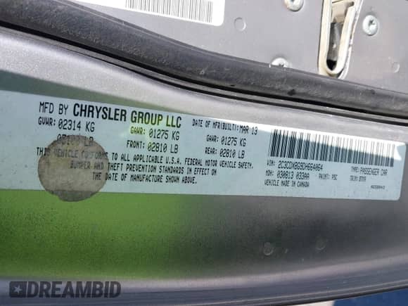 2013 Dodge Charger SE с VIN 2C3CDXBG9DH664064, выставлен на аукционе IAAI как лот 43424369 с пробегом 186 219 миль миль и . История ставок и продаж доступна на DreamBid. Изображение 9.