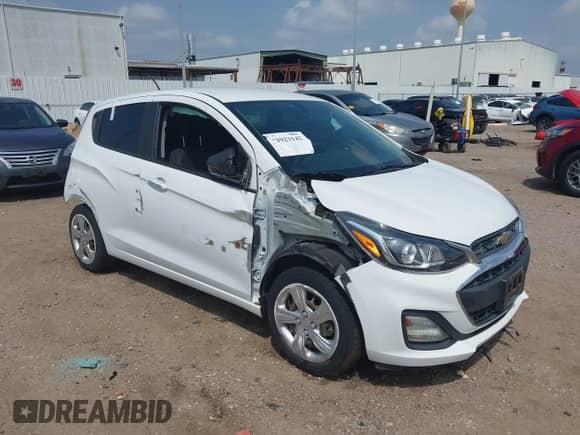 2022 Chevrolet Spark LS with VIN KL8CB6SA1NC003990, listed as a IAAI auction lot 41923142 with 41,104 mi miles and . Bid and sale history available at DreamBid. Image 1.