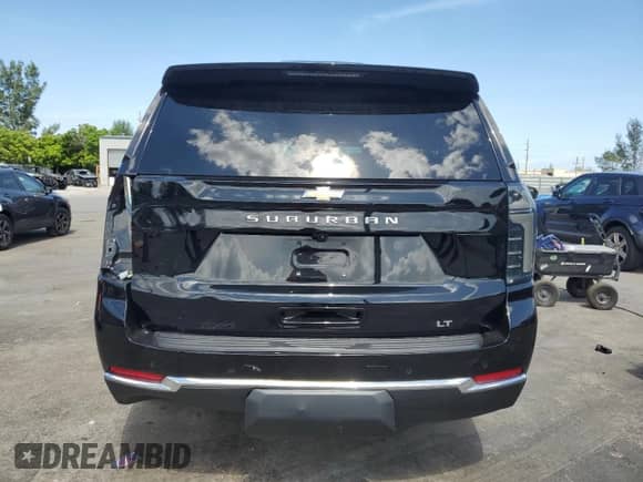 2025 Chevrolet Suburban LT с VIN 1GNS5CRD1SR163098, выставлен на аукционе Copart как лот 65552905 с пробегом 19 187 миль миль и На запчасти • Non repairable. История ставок и продаж доступна на DreamBid. Изображение 6.