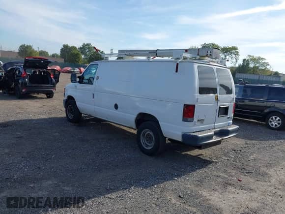 2011 Ford Econoline Cargo Commercial with VIN 1FTNE2EL5BDB28798, listed as a IAAI auction lot 43375192 with 52,410 mi miles and . Bid and sale history available at DreamBid. Image 3.
