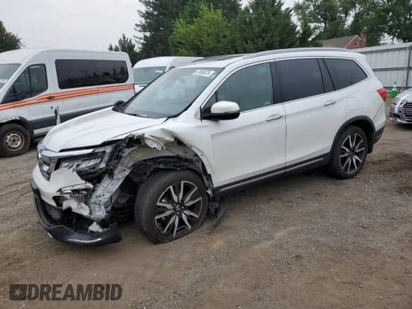 2021 Honda Pilot Touring 8-Passenger с VIN 5FNYF6H91MB061579, выставлен на аукционе Copart как лот 67826075 с пробегом 48 349 миль миль и Списание • Salvage title. История ставок и продаж доступна на DreamBid. Изображение 1.