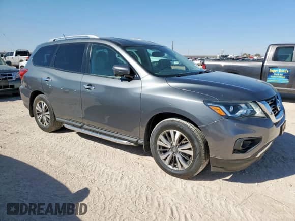 2017 Nissan Pathfinder SV z VIN 5N1DR2MMXHC603818, wystawiony jako Copart lot #91181525 z przebiegiem 128 277 mil mil oraz Czysty tytuł • Clean title. Historia ofert i sprzedaży dostępna na DreamBid. Obrazek 4.