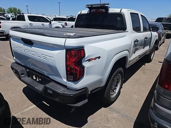 2023 Chevrolet Colorado 4WD Work Truck с VIN 1GCGTBEC7P1200169, выставлен на аукционе IAAI как лот 42613485 с пробегом 11 407 миль миль и . История ставок и продаж доступна на DreamBid. Изображение 1.