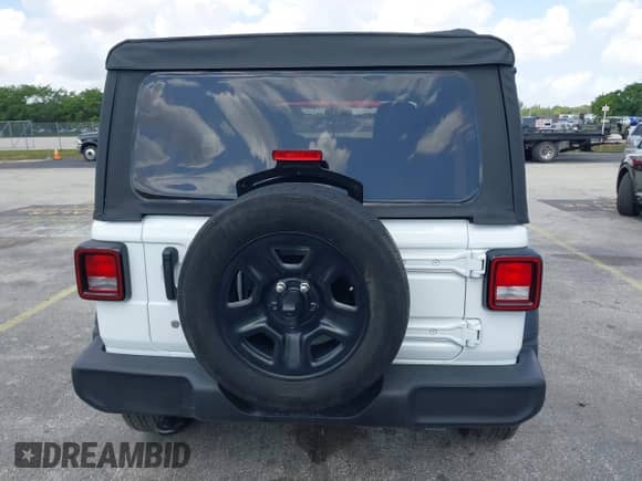 2024 Jeep Wrangler Sport S с VIN 1C4PJXDG9RW308614, выставлен на аукционе IAAI как лот 42026232 с пробегом 4 987 миль миль и . История ставок и продаж доступна на DreamBid. Изображение 16.