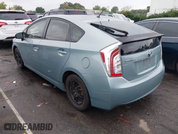 2012 Toyota Prius One с VIN JTDKN3DU5C1598898, выставлен на аукционе IAAI как лот 43341282 с пробегом 236 687 миль миль и . История ставок и продаж доступна на DreamBid. Изображение 3.