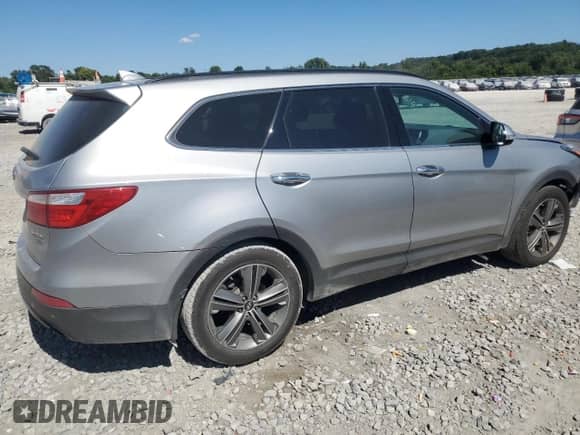 2015 Hyundai Santa Fe GLS with VIN KM8SR4HF1FU121034, listed as a Copart auction lot 70365845 with 179,896 mi miles and Salvage title. Bid and sale history available at DreamBid. Image 3.