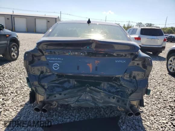 2023 Subaru WRX with VIN JF1VBAA61P9815585, listed as a Copart auction lot 70545975 with 8,542 mi miles and Salvage title. Bid and sale history available at DreamBid. Image 6.