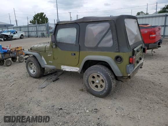 1997 Jeep Wrangler Sport с VIN 1J4FY19S7VP465820, выставлен на аукционе Copart как лот 66959435 с пробегом 313 411 миль миль и Чистый • Clean title. История ставок и продаж доступна на DreamBid. Изображение 2.