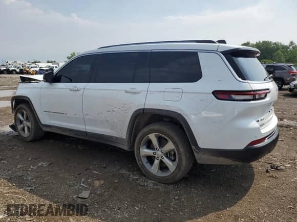 2022 Jeep Grand Cherokee Limited with VIN 1C4RJKBG9N8504369, listed as a Copart auction lot 69012605 with 38,763 mi miles and Salvage title. Bid and sale history available at DreamBid. Image 2.