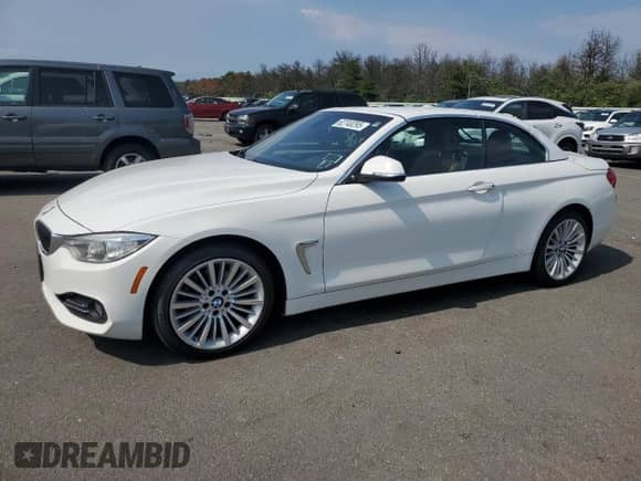 2015 BMW 4 Series 428i z VIN WBA3V7C57FP772880, wystawiony jako Copart lot #62740295 z przebiegiem 107 673 mil mil oraz Szkoda całkowita • Salvage title. Historia ofert i sprzedaży dostępna na DreamBid. Obrazek 1.