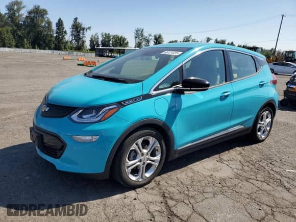 2020 Chevrolet Bolt EV LT with VIN 1G1FY6S02L4111156, listed as a Copart auction lot 66121325 with 30,380 mi miles and Salvage title. Bid and sale history available at DreamBid. Image 1.