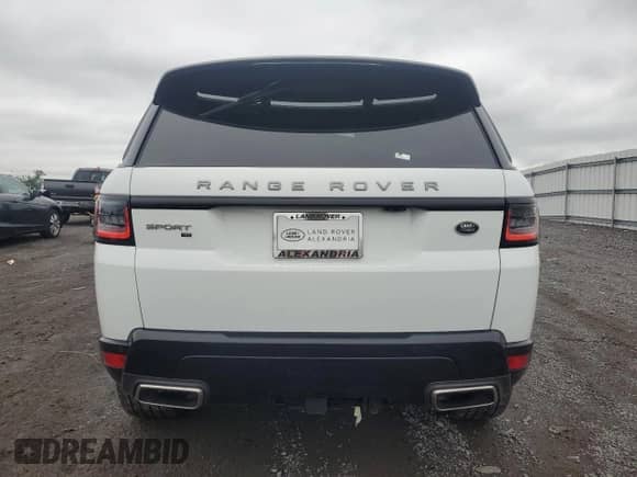 2022 Land Rover Range Rover Sport HSE Silver Edition with VIN SALWR2SU4NA234664, listed as a Copart auction lot 58722955 with 21,455 mi miles and Salvage title. Bid and sale history available at DreamBid. Image 6.